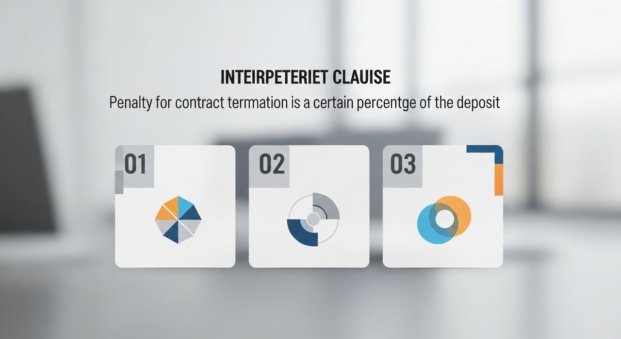 계약 해지 시 위약금은 보증금의 일정 비율로 한다는 문구 해석 3단계 가이드