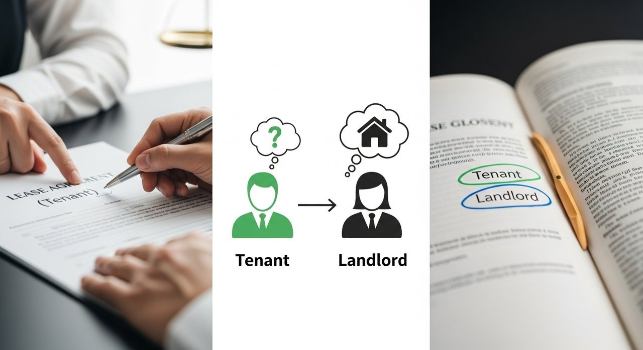 헷갈린다면? 임대차계약서에서 임차인과 임대인 뜻 정확히 구분하기 3가지
