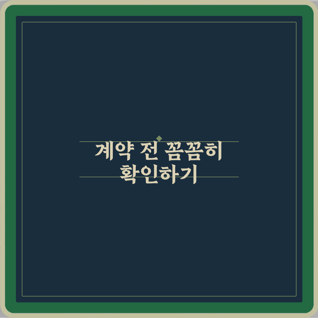 전세사기 안 당하려면 계약 전 최소 몇 번 확인해야 하나요 꿀팁 공유할게요